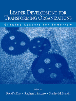 cover image of Leader Development for Transforming Organizations